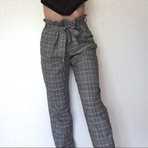 Windsor flannel (tattersall) pattern trousers!!